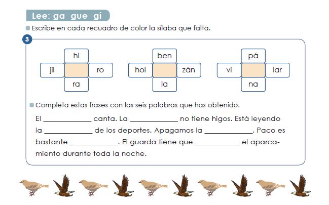 Actividades ejercicios cuadernos ortografia maspe3